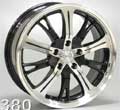 Диски Racing Wheels H-380 BK 